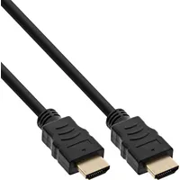Inline Kabel 50Pcs. Bulk-Pack Hdmi cable, Hdmi-High Speed with Ethernet, Premium, 4K2K, male / male, black gold, 1M B-17501P