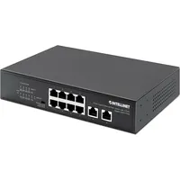 Intellinet Network Solutions Switch 561402 Gigabit 8X Rj45 Poe, 2X Uplink