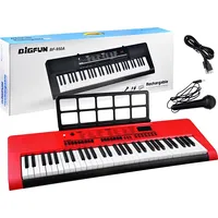 Jokomisiada Duży Keyboard Organy 61 klawiszy  mikrofon In0140