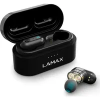 Lamax Słuchawki Duals1 Zestaw słuchawkowy True Wireless Stereo Tws Douszny Połączenia/Muzyka Usb Type-C Bluetooth Czarny Lmxdu1