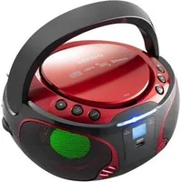 Lenco Radioodtwarzacz Scd-550 Czerwony