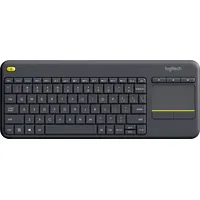 Logitech K400 Plus keyboard Rf Wireless Qwerty Dutch Black 920-007145
