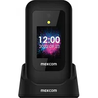 Maxcom Telefon komórkowy Mm 827 4G Volte Czarny Mm8274G