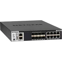 Netgear M4300-8X8F Managed L3 10G Ethernet 100/1000/10000 1U Black Xsm4316S-100Nes