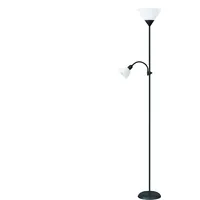 Platinet Lampa podłogowa Floor Lamp E27E14 Black 45178 Pflf066B