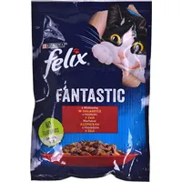 Purina Nestle Friskies Jelly Beef - Wet Cat Food 100 g Art620346
