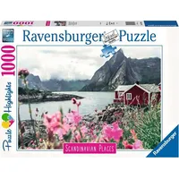 Ravensburger Puzzle 1000 elementów Skandynawskie Domek Gxp-765389