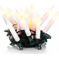 Retlux Lampki choinkowe - Rxl 231 vánoční řetěz 20Led svíčky, délka 7MPřívod 5M, 230V, 50Hz, teplá bílá 50002884
