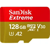 Sandisk Extreme microSDXC 128 Gb 190/90 Mb/S A2 Sdsqxaa-128G-Gn6Ma
