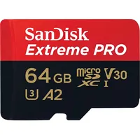 Sandisk Extreme Pro microSDXC 64Gb 200/90 Mb/S A2 Sdsqxcu-064G-Gn6Ma