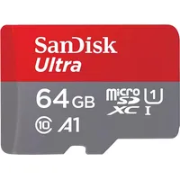 Sandisk Ultra 64 Gb Microsdxc Uhs-I Class 10 Sdsquab-064G-Gn6Ma