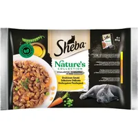 Sheba sachets in sauce Natures Collection poultry - wet cat food 4X85G Art603337