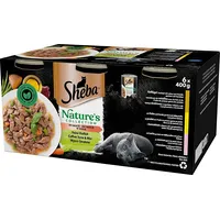 Sheba selection of flavours in sauce - wet cat food 6X400G Art753953
