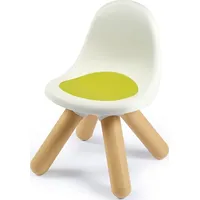 Smoby Krzesełko z Oparciem Ogrodowe Do Pokoju Biało-Zielone 3032168801110