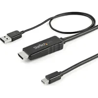 Startech Kabel Displayport Mini - Hdmi  Usb-A 1M czarny Hd2Mdpmm1M