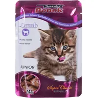 Super Benek Junior Lamb in sauce - wet cat food 100 g Art499030