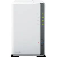 Synology Diskstation Ds223J Nas/Storage server Desktop Ethernet Lan White Rtd1619B