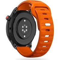 Tech-Protect Pasek do Samsung Galaxy Watch 4 / 5 Pro 40 42 44 45 46 Mm Iconband Line pomarańczowe 9490713936115