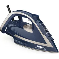 Tefal Smart Protect Plus Fv6872 Dry  Steam iron Durilium Airglide soleplate 2800 W Blue Fv6872E0