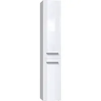 Top E Shop Bathroom cabinet Nel Ii 31X30X174 cm, white, glossy Biel Poł