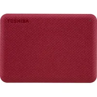 Toshiba Dysk zewnętrzny Hdd Canvio Advance 4 Tb Czerwony Hdtca40Er3Ca