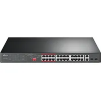 Tp-Link 24-Port 10/100Mbps  2-Port Gigabit Unmanaged Poe Switch Tl-Sl1226P