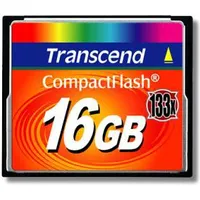 Transcend Karta 133S Compact Flash 16 Gb  Ts16Gcf133