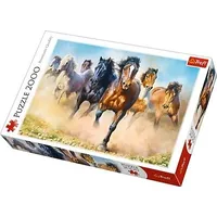 Trefl Puzzle 2000 Galopujące stado koni 317171