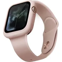 Uniq etui Lino Apple Watch Series 5/4 44Mm różowy/blush pink Uniq75Pink