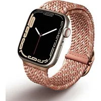 Uniq Pasek Aspen Apple Watch 4/5/6/7/Se 40/41Mm Braided De różowy/citrus pink Uniq576Citpnk
