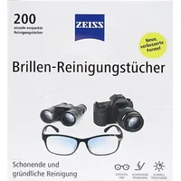 Zeiss Chusteczki do czyszczenia okularów i wyświetlaczy 200 szt. Zs0666-762