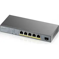 Zyxel Gs1350-6Hp-Eu0101F network switch Managed L2 Gigabit Ethernet 10/100/1000 Grey Power over Poe