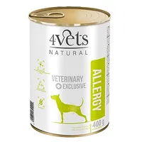 4Vets Natural Allergy Lamb Dog - wet dog food 400 g Art739161