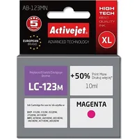 Activejet Ab-123Mn ink Replacement for Brother Lc123M/Lc121M Supreme 10 ml magenta
