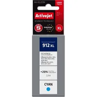 Activejet Ah-912Crx ink for Hp printers, Replacement 912Xl 3Yl81Ae Premium 990 pages blue