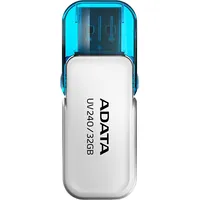 Adata Memory Drive Flash Usb2 64Gb/White Auv240-64G-Rwh
