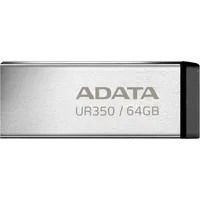 Adata Memory Drive Flash Usb3.2 64Gb/Black Ur350-64G-Rsr/Bk