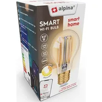 Alpina - Inteligentna żarówka Wi-Fi trzonek E27 moc 4,9 W kolor biały ciepły 8711252254487