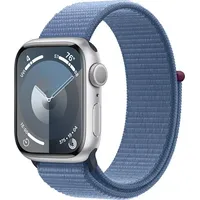 Apple Smartwatch Watch 9 41Mm Gps Silver Alu Sport Loop Niebieski  Mr923Qc/A
