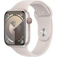 Apple Smartwatch Watch 9 Gps  Cellular 45Mm Starlight Alu Sport S/M Beżowy Mrm83Qc/A