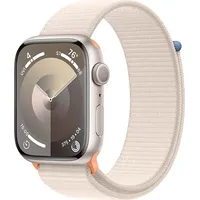 Apple Smartwatch Watch Series 9 Gps 45Mm Starlight Aluminium Case with Sport Loop Mr983Qc/A