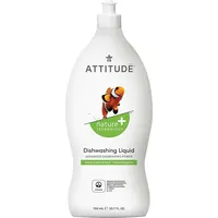 Attitude Attitude, Płyn do mycia naczyń, Zielone Jabłuszko i Bazylia Green Apple Basil, 700 ml Att01742