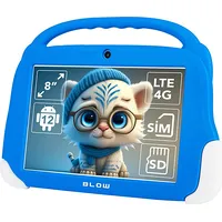 Blow Tablet Kidstab8 4G 4/64Gb blue  case 79-068