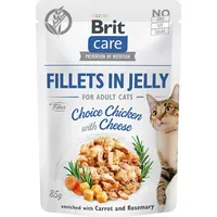 Brit Care Cat Fillets In Jelly Choice ChickenCheese 85G Art498625