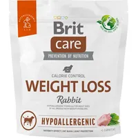 Brit Care Hypoallergenic Adult Weight Loss Rabbit - dry dog food 1 kg Art557206