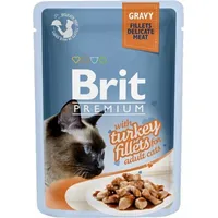 Brit Premium with Turkey Fillets - wet cat food 85G Art578260