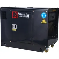 Champion Agregat Warrior Eu 11000 Watt Silent Diesel Three Phase Generator With Electric Start C/W Ats Socket Art619865
