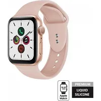 Crong Liquid Band - Pasek Apple Watch 38/40 mm Piaskowy róż Crg-40Lqb-Psn