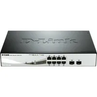 D-Link Dgs-1210-08P network switch L2 Gigabit Ethernet 10/100/1000 Black, Gray Power over Poe