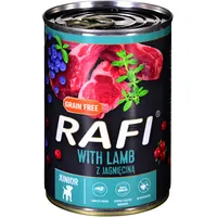 Dolina Noteci Rafi Junior Pate with lamb, cranberry and blueberry - Wet dog food 400 g Art612514